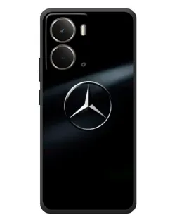 Чохол для RealMe P3 з картинкою «Mercedes на металі»
