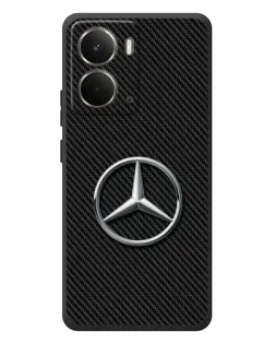Чохол для RealMe P3 з картинкою «Карбоновий Mercedes стиль»