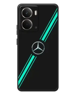 Чохол для RealMe P3 з картинкою «Спортивні лінії Mercedes»
