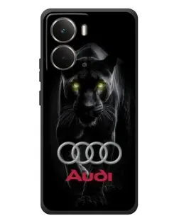 Чохол для RealMe P3 з картинкою «Пантера та Audi»