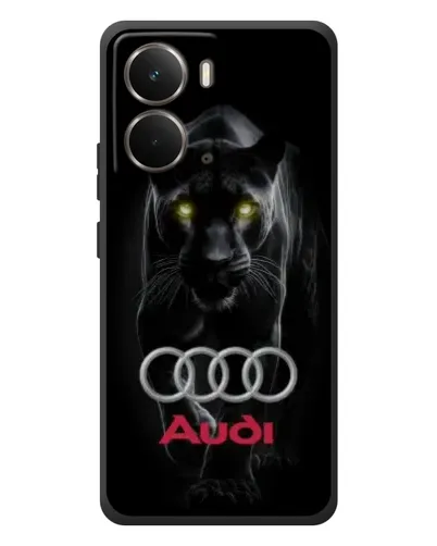 Чохол для RealMe P3 з картинкою «Пантера та Audi»