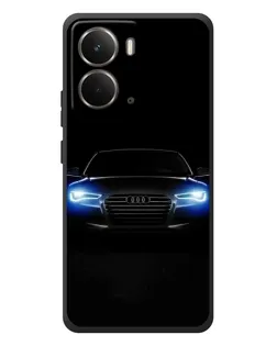 Чохол для RealMe P3 з картинкою «Audi в неоні»