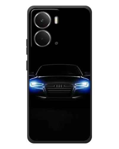 Чохол для RealMe P3 з картинкою «Audi в неоні»