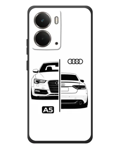 Чохол для RealMe P3 з картинкою «Audi — контрастний дизайн»