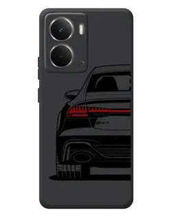 Чохол для RealMe P3 з картинкою «Задня частина Audi — арт»