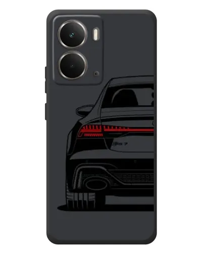 Чохол для RealMe P3 з картинкою «Задня частина Audi — арт»