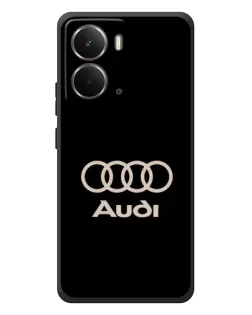 Чохол для RealMe P3 з картинкою «Audi — золотий логотип»
