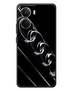 Чохол для RealMe P3 з картинкою «Audi — абстрактні кільця»