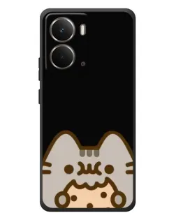 Чохол для RealMe P3 з картинкою «Пушин на чорному»