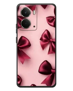 Чохол для RealMe P3 з картинкою «Бордовий атлас»