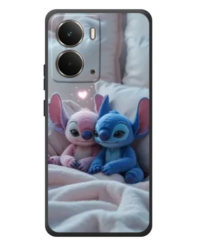 Чехол для RealMe P3 с картинкой «Плюшевые Стич Ангел»