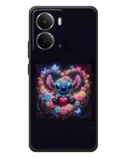 Чохол для RealMe P3 з картинкою «Stitch у квітах»
