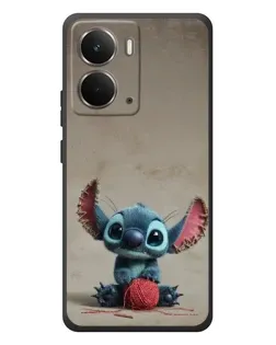 Чохол для RealMe P3 з картинкою «Стіч на чоричневому фоні»