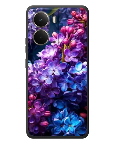 Чехол для RealMe P3 с картинкой «Сиреневый цвет»