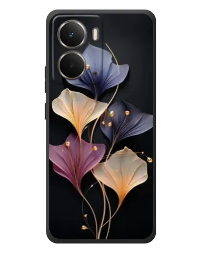 Чехол для RealMe P3 с картинкой «Лиловые цветы грации»