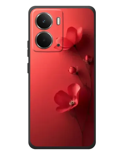 Чехол для RealMe P3 с картинкой «Маковые соцветия»