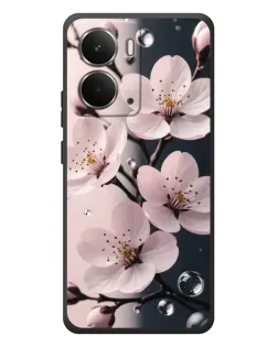 Чехол для RealMe P3 с картинкой «Нежная сакура и капли» Чехол для RealMe P3 с картинкой «Нежная сакура и капли»