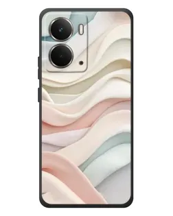 Чохол для RealMe P3 з картинкою «Пастельні ніжні хвилі»
