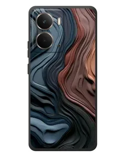 Чохол для RealMe P3 з картинкою «Кольорові хвилі каньйону»
