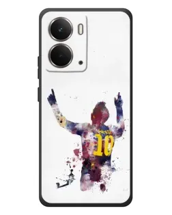 Чохол для RealMe P3 з картинкою «Акварельний Мессі Барселона»