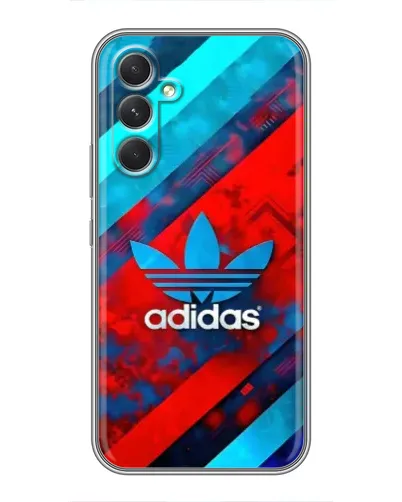 Чехол для Realme P4 Lite с картинкой «Абстракция Adidas»