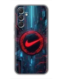Чохол для Realme P4 Lite з картинкою «Техногенний стиль Nike»