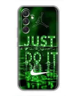 Чохол для Realme P4 Lite з картинкою «Зелений неоновий Nike»