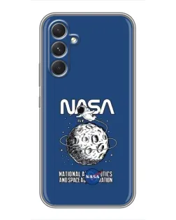 Чохол для Realme P4 Lite з картинкою «NASA — місячна місія»