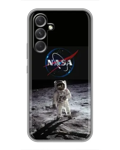 Чохол для Realme P4 Lite з картинкою «Астронавт на Місяці»