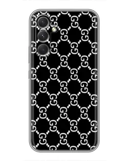 Чехол для Realme P4 Lite с картинкой «Gucci — сетчатый паттерн» Чехол для Realme P4 Lite с картинкой «Gucci — сетчатый паттерн»