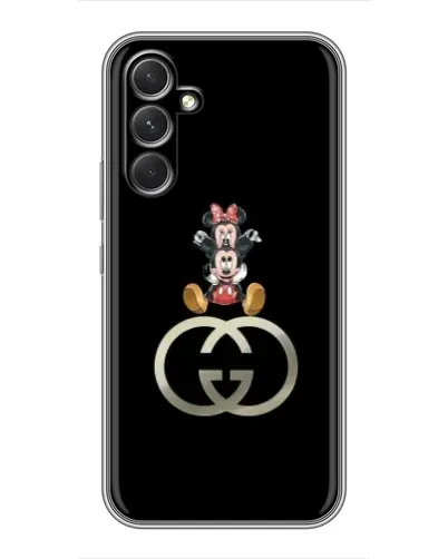 Чохол для Realme P4 Lite з картинкою «Мінні Маус на лого» Чохол для Realme P4 Lite з картинкою «Мінні Маус на лого»