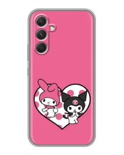 Чехол для Realme P4 Lite с картинкой «Kuromi и My Melody» Чехол для Realme P4 Lite с картинкой «Kuromi и My Melody»