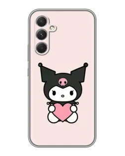 Чехол для Realme P4 Lite с картинкой «Kuromi и сердце» Чехол для Realme P4 Lite с картинкой «Kuromi и сердце»