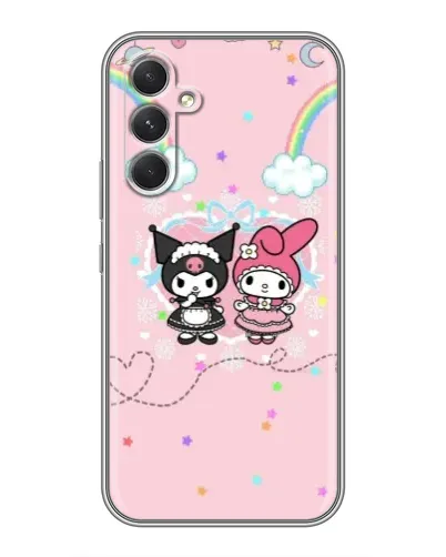 Чехол для Realme P4 Lite с картинкой «My Melody и Kuromi»