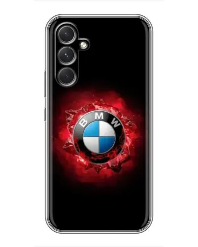 Чехол для Realme P4 Lite с картинкой «Логотип BMW — вспышка» Чехол для Realme P4 Lite с картинкой «Логотип BMW — вспышка»