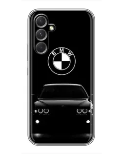 Чехол для Realme P4 Lite с картинкой «BMW — взгляд из темноты»