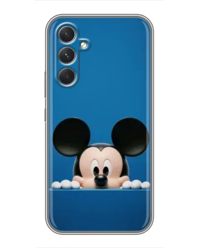 Чехол для Realme P4 Lite с картинкой «Микки выглядывает» Чехол для Realme P4 Lite с картинкой «Микки выглядывает»