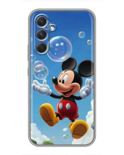 Чехол для Realme P4 Lite с картинкой «Mickey и мыльные пузыри» Чехол для Realme P4 Lite с картинкой «Mickey и мыльные пузыри»