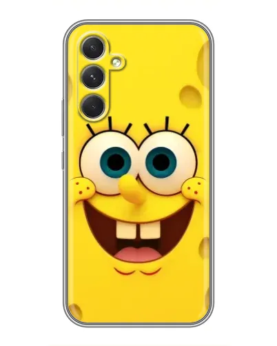 Чехол для Realme P4 Lite с картинкой «Губка Боб улыбка» Чехол для Realme P4 Lite с картинкой «Губка Боб улыбка»