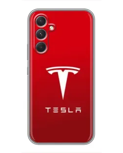 Чохол для Realme P4 Lite з картинкою «Tesla Red Classic»