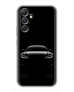 Чохол для Realme P4 Lite з картинкою «Силует Tesla Night»