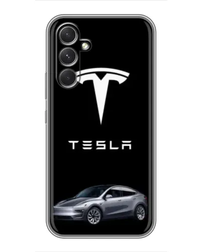 Чохол для Realme P4 Lite з картинкою «Tesla Model Y»