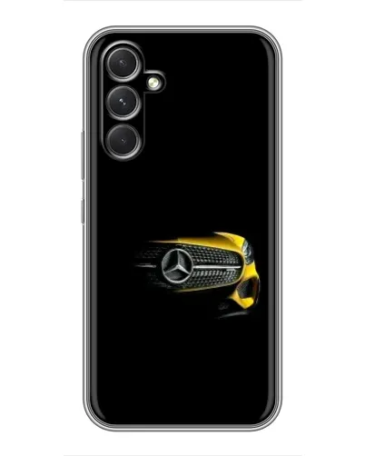 Чехол для Realme P4 Lite с картинкой «Mercedes — ретро стиль»
