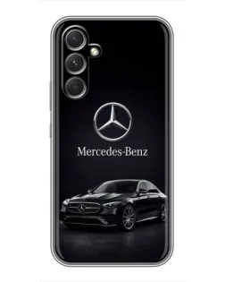Чехол для Realme P4 Lite с картинкой «Mercedes — решетка радиатора»