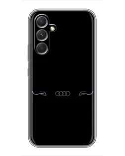 Чехол для Realme P4 Lite с картинкой «Audi — световой подпись»