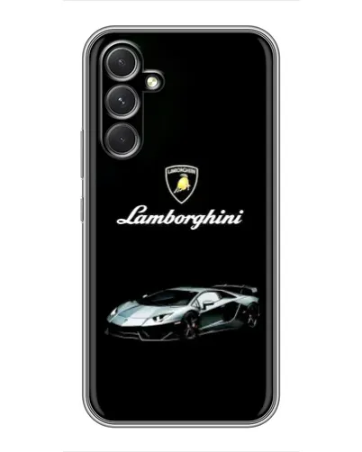 Чохол для Realme P4 Lite з картинкою «Логотип Lamborghini класика»