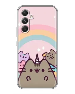 Чехол для Realme P4 Lite с картинкой «Единорог Pusheen»
