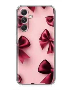 Чехол для Realme P4 Lite с картинкой «Бордовый атлас»