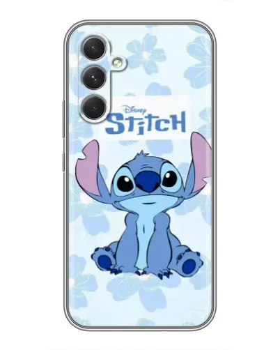 Чохол для Realme P4 Lite з картинкою «Stitch серед квітів» Чохол для Realme P4 Lite з картинкою «Stitch серед квітів»