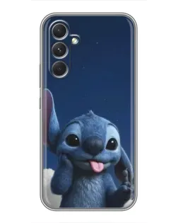 Чехол для Realme P4 Lite с картинкой «Стич в облаках»